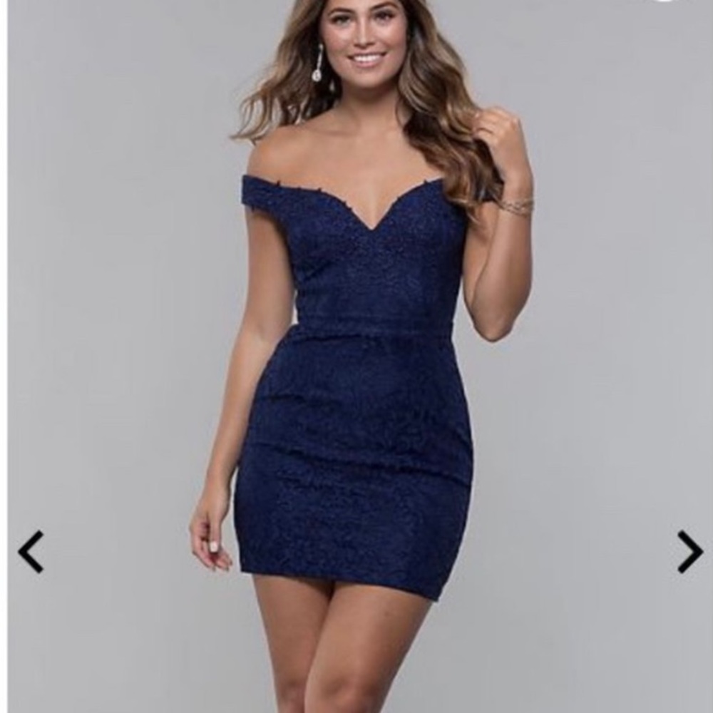 NAVY PROM/HOMECOMING DRESS